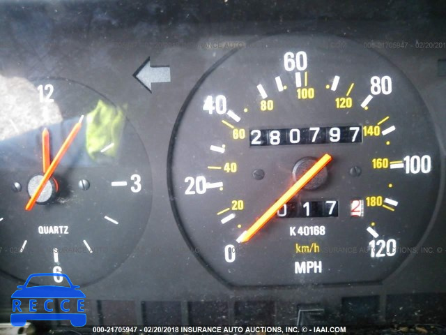 1992 VOLVO 240 GL YV1AS8800N1476116 image 6