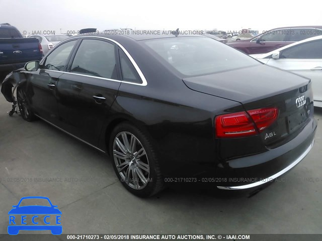 2012 AUDI A8 L QUATTRO WAURVAFD2CN033353 image 2