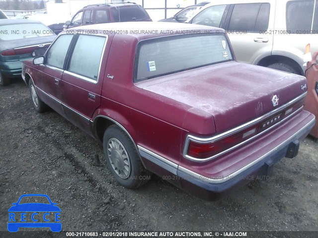 1993 DODGE DYNASTY 1B3XC4639PD176161 зображення 2