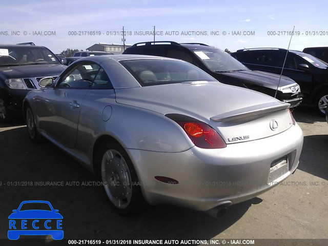 2004 LEXUS SC 430 JTHFN48Y540050054 image 2