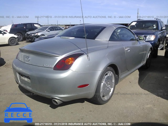 2004 LEXUS SC 430 JTHFN48Y540050054 image 3
