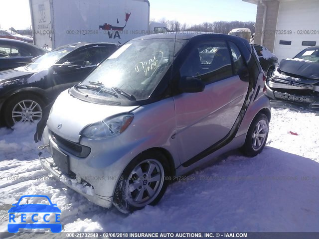 2012 SMART FORTWO PURE/PASSION WMEEJ3BA8CK533217 зображення 1