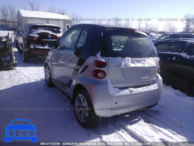 2012 SMART FORTWO PURE/PASSION WMEEJ3BA8CK533217 зображення 2