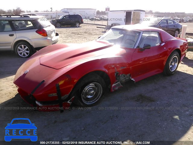 1975 CHEVROLET CORVETTE 1Z37J5S401808 image 1