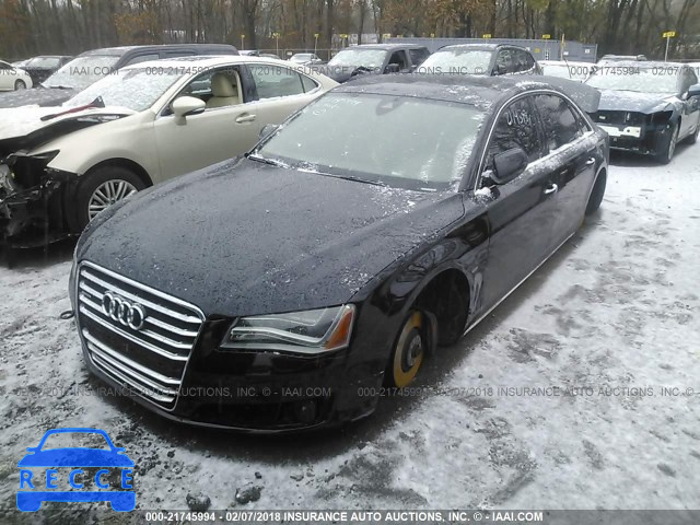 2012 AUDI A8 L QUATTRO WAURVAFD0CN038521 зображення 1