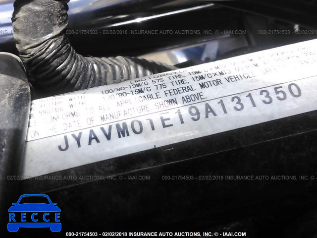 2009 YAMAHA XVS650 A/AT JYAVM01E19A131350 image 9