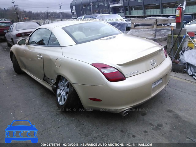 2007 LEXUS SC 430 JTHFN45Y179010199 image 2