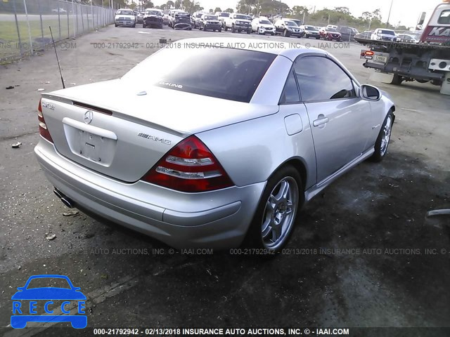 2002 MERCEDES-BENZ SLK 32 AMG KOMPRESSOR WDBKK66F42F249725 image 3