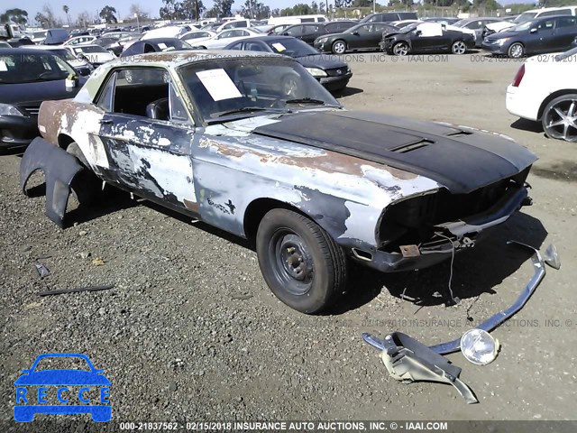 1968 FORD MUSTANG 8R01T127132 image 0