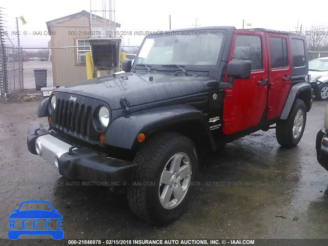 2008 JEEP WRANGLER UNLIMITE SAHARA 1J4GA59188L636870 image 1