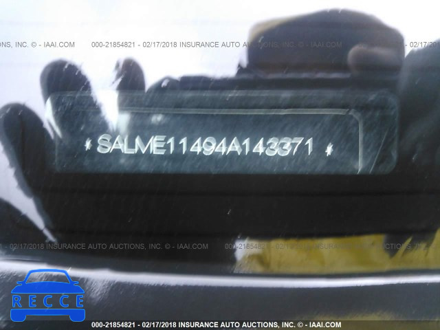 2004 LAND ROVER RANGE ROVER HSE SALME11494A143371 зображення 8