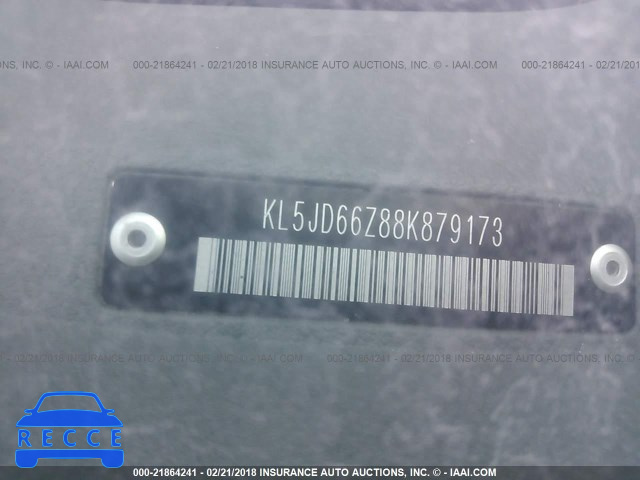 2008 SUZUKI RENO CONVENIENCE KL5JD66Z88K879173 Bild 8