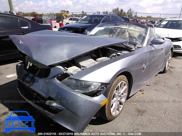 2007 BMW Z4 3.0 4USBU33567LW70886 зображення 1