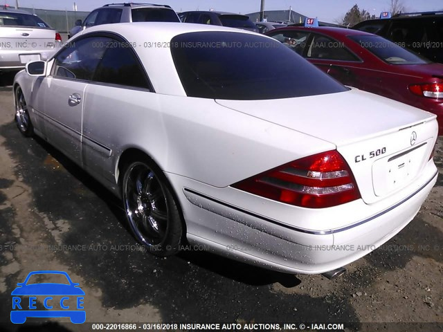 2000 MERCEDES-BENZ CL 500 WDBPJ75J0YA002051 зображення 2