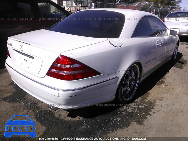 2000 MERCEDES-BENZ CL 500 WDBPJ75J0YA002051 зображення 3