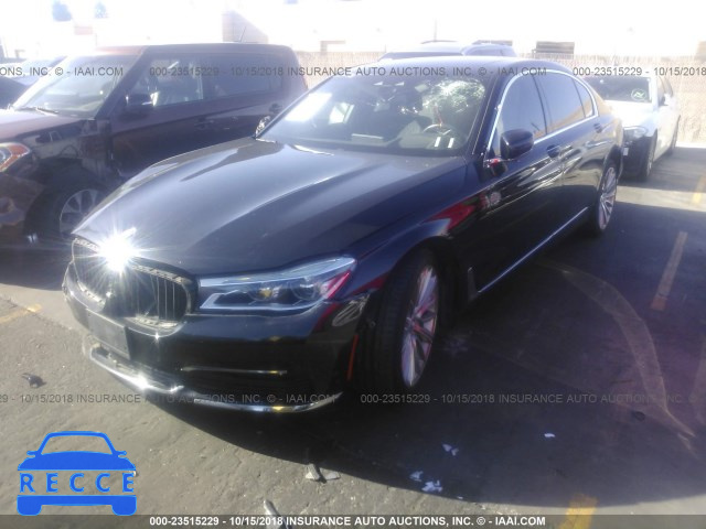 2016 BMW 750 I WBA7F0C51GGL99276 зображення 1