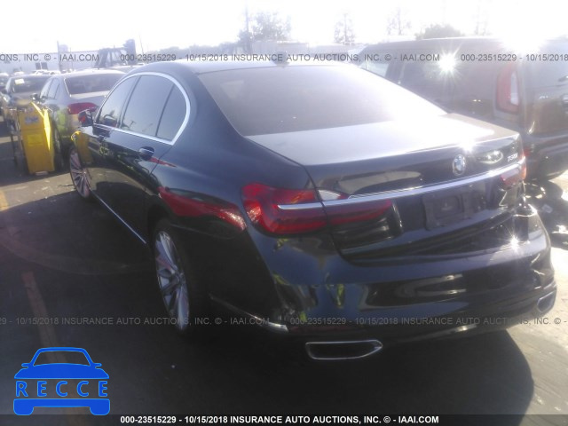 2016 BMW 750 I WBA7F0C51GGL99276 image 2