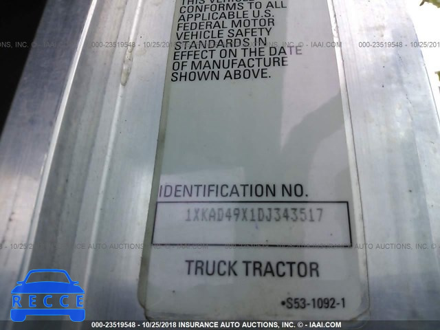 2013 KENWORTH CONSTRUCTIONON T660 1XKAD49X1DJ343517 image 8