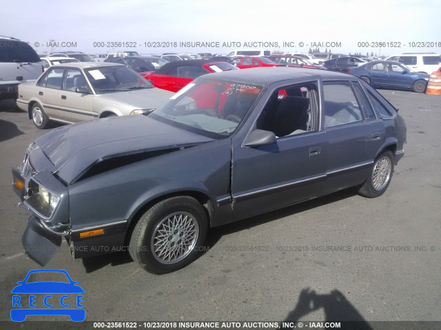 1987 CHRYSLER LEBARON GTS 1C3BH48D3HN490081 image 1