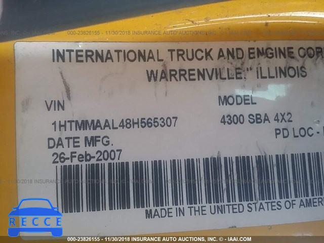 2008 INTERNATIONAL 4300 4300 1HTMMAAL48H565307 Bild 8