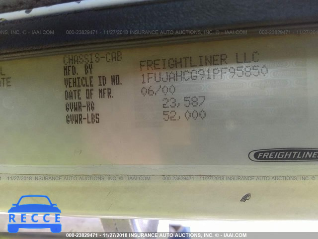 2001 FREIGHTLINER FLD FLD120 1FUJAHCG91PF95850 image 8