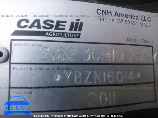 2011 CASE-INTERNATIONAL 2162 YBZN16014 image 8