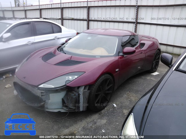 2012 LOTUS EVORA SCCLMDTU1CHA10633 image 1