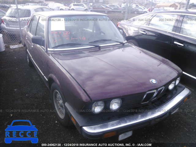 1986 BMW 528 E AUTOMATICATIC WBADK8308G9659291 image 0