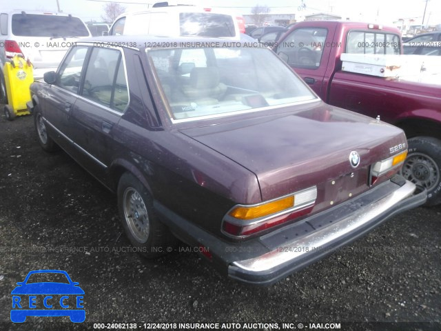 1986 BMW 528 E AUTOMATICATIC WBADK8308G9659291 image 2