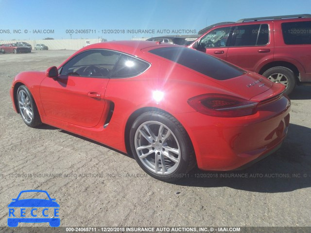 2015 PORSCHE CAYMAN WP0AA2A88FK160562 image 2