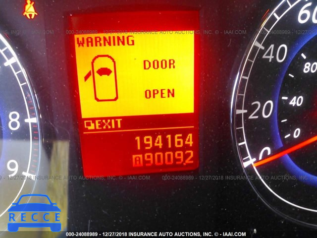 2009 INFINITI EX35 JOURNEY JNKAJ09E49M900131 image 6