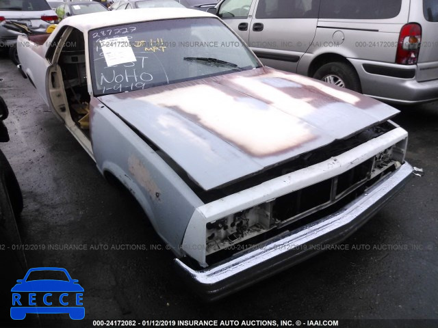 1981 CHEVROLET EL CAMINO 1GCCW80A2BZ415872 image 0