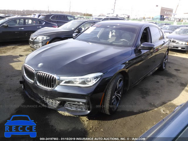 2016 BMW 750 XI WBA7F2C5XGG419827 зображення 1