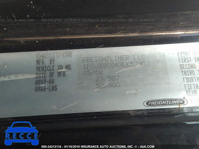 2003 FREIGHTLINER ST120 ST120 1FUJBBCG43LK57953 image 8