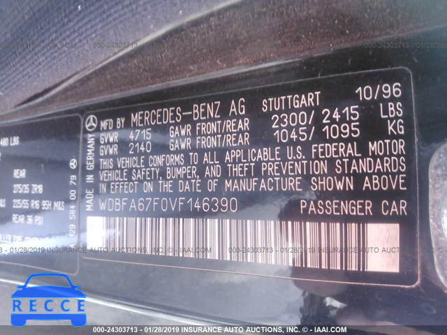 1997 MERCEDES-BENZ SL 500 WDBFA67F0VF146390 image 8