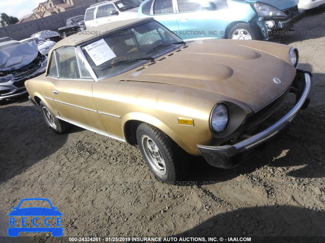 1981 FIAT SPIDER 124CS000178498 image 0