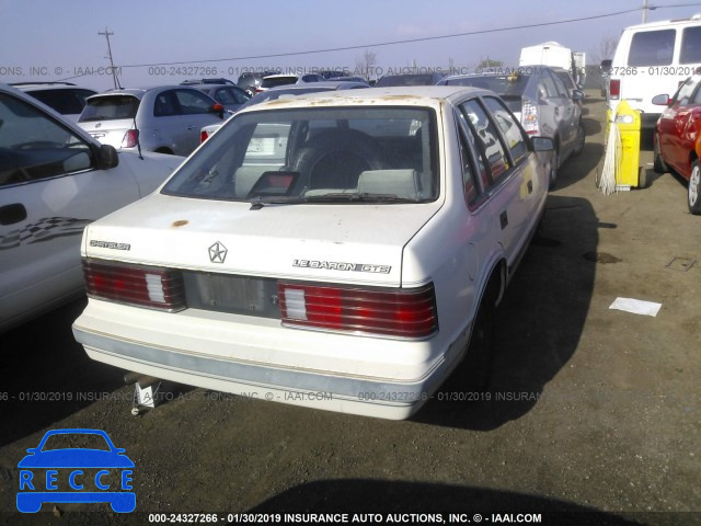 1987 CHRYSLER LEBARON GTS PREMIUM 1C3BH58E4HN385712 зображення 2