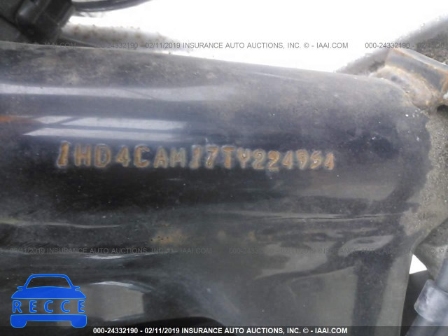 1996 HARLEY-DAVIDSON XL883 1HD4CAM17TY224954 image 9