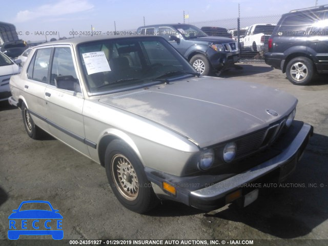 1987 BMW 528 E AUTOMATICATIC WBADK8309H9712078 image 0