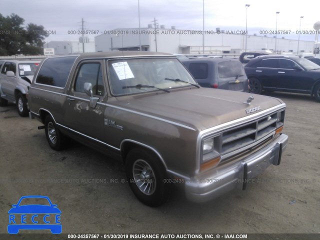 1988 DODGE RAMCHARGER AD-100 3B4GD12Y9JM824523 зображення 0