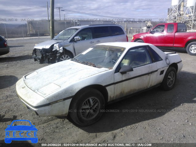 1984 PONTIAC FIERO SE 1G2AF37R4EP203310 image 1