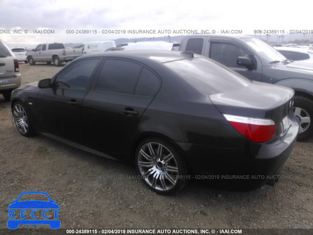 2009 BMW 550 I WBANW53539CT55634 image 2