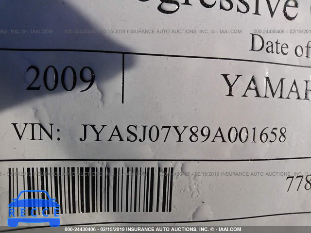 2009 YAMAHA XP500 JYASJ07Y89A001658 Bild 9