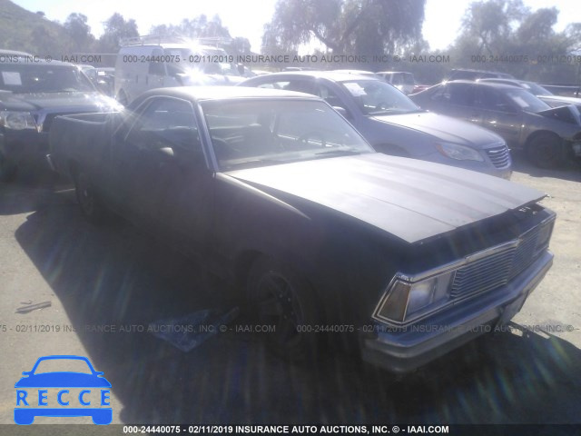 1981 CHEVROLET EL CAMINO 1GCCW80H8BR439915 image 0