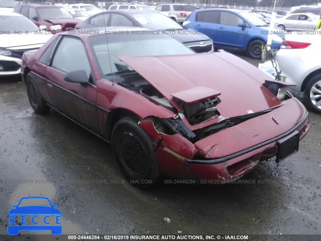 1988 PONTIAC FIERO 1G2PE11R7JP225550 image 0