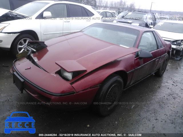 1988 PONTIAC FIERO 1G2PE11R7JP225550 image 1