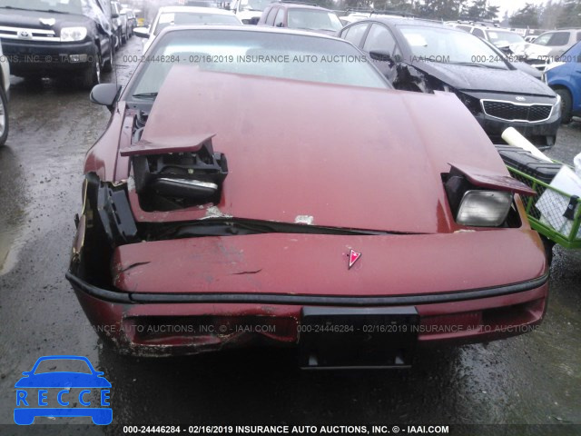 1988 PONTIAC FIERO 1G2PE11R7JP225550 image 5