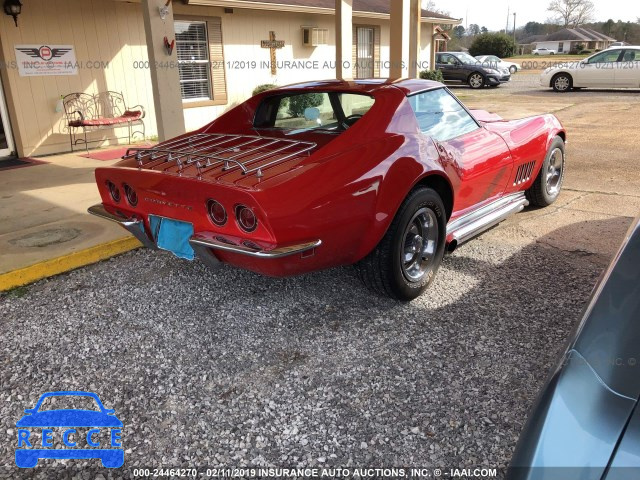 1968 CHEVROLET CORVETTE STINGRAY/2LT 194378S420771 image 3