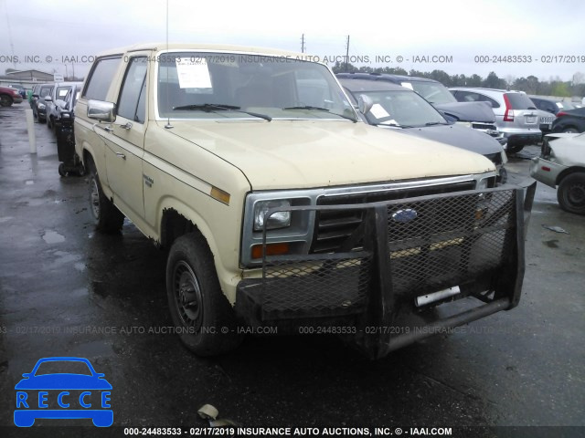 1984 FORD BRONCO U100 1FMEU15F8ELA11472 image 0