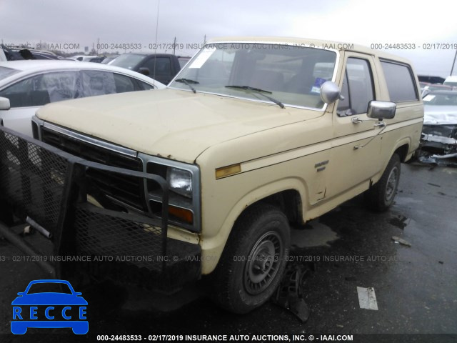 1984 FORD BRONCO U100 1FMEU15F8ELA11472 image 1